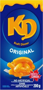 Kraft Dinner (KD) Original (200g)