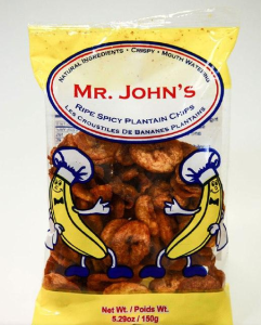 MR. JOHN’S Ripe Spicy Plantain Chips